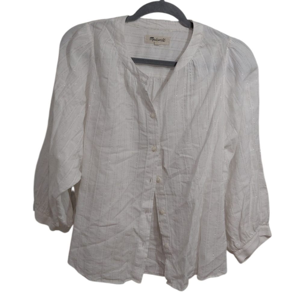 Madewell Classic White Shirt